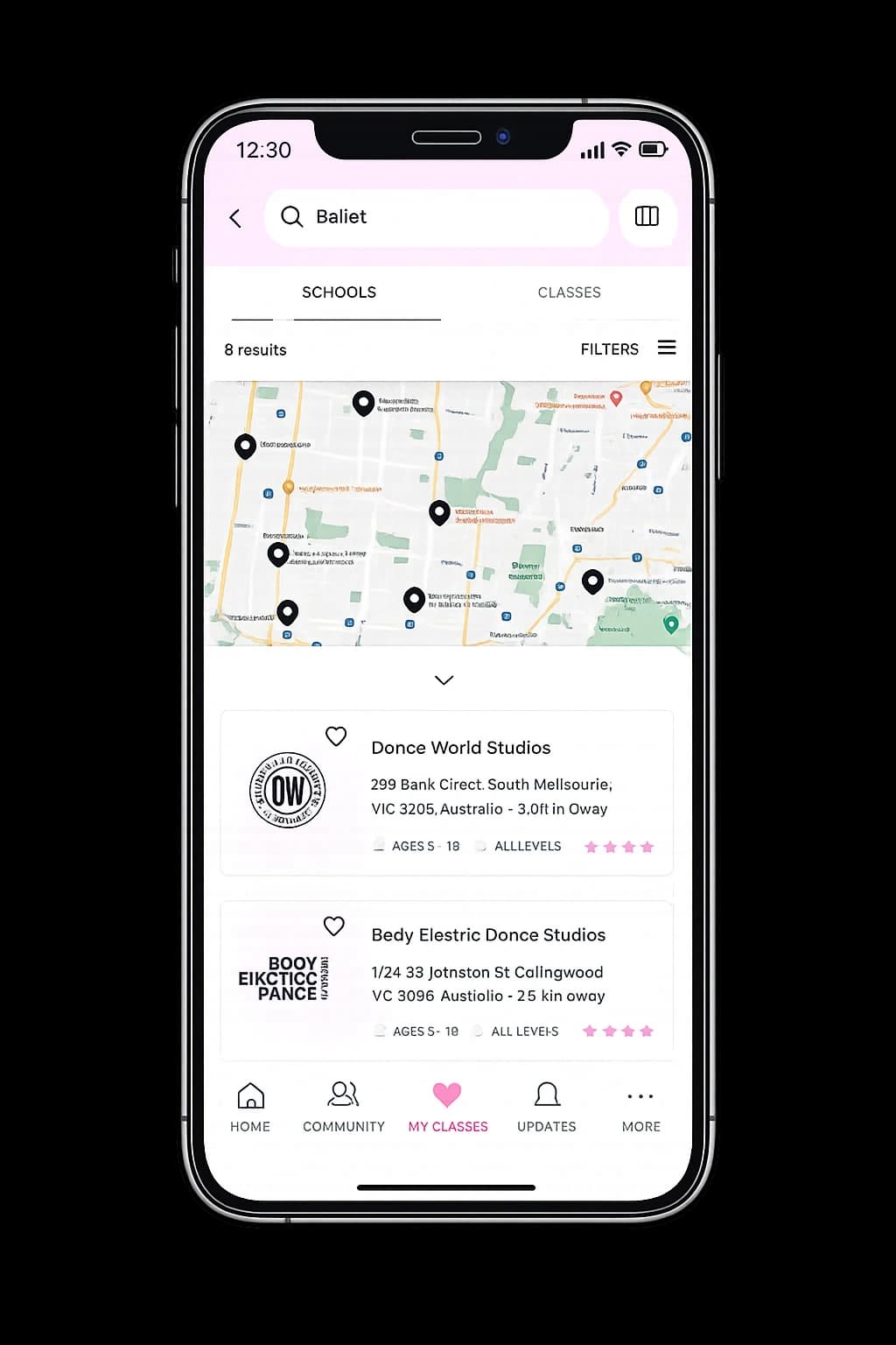 ENPNT application dashboard